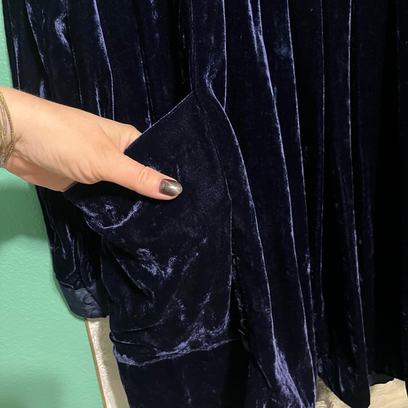 Free People Choose Me Velvet Mini Dress - Picture 6 of 11